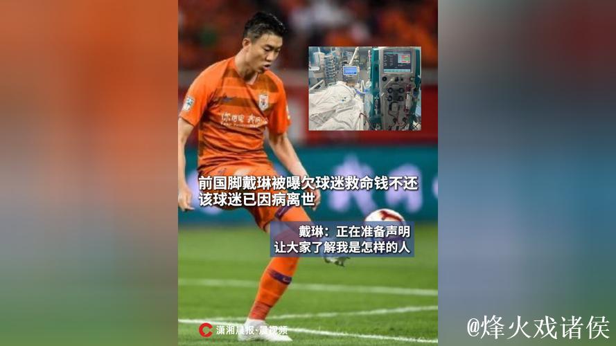 球迷因前国脚戴琳拖欠救命钱不幸离世